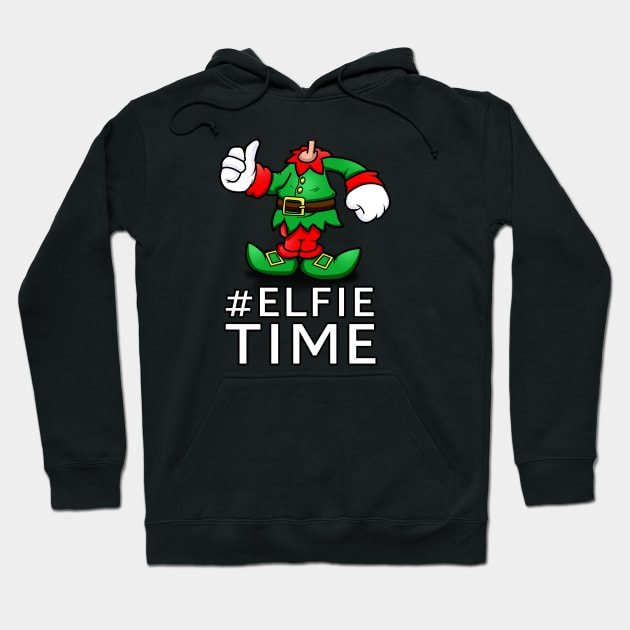 Elfie Time Hoodie by NerdShizzle